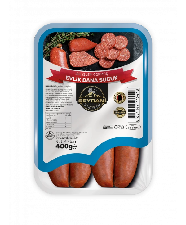 ISIL İŞLEM GÖRMÜŞ KÜVET EVLİK SUCUK 400 GR