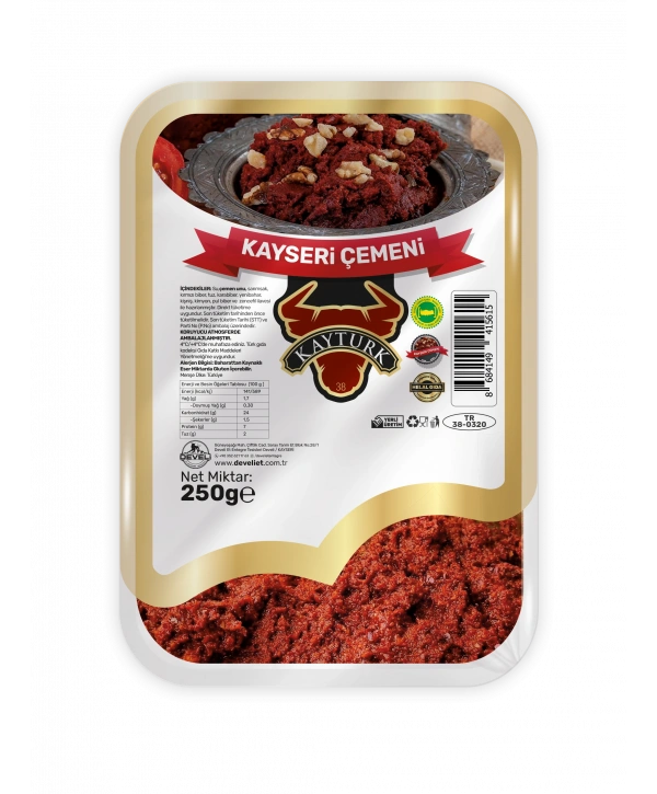 KAYSERİ COĞRAFİ İŞARETLİ ÇEMENİ 250 GR