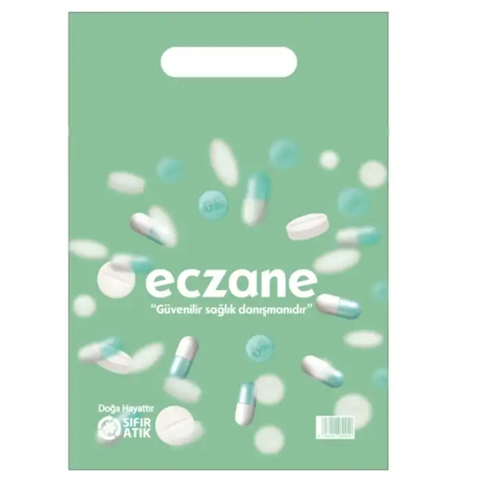 Eczane Poşeti El Geçme Orta 22*32 cm - 220 Adet