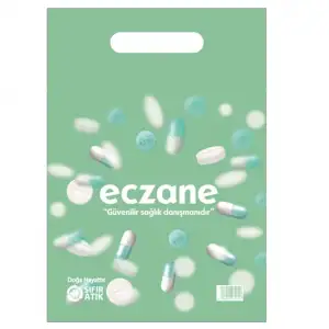 Eczane Poşeti El Geçme Orta 22*32 cm - 220 Adet
