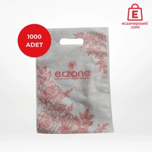 22.5x32 cm Küçük Boy Desenli El Geçme Bez Torba 1000 adet