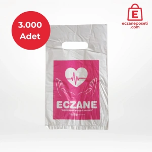 Küçük Boy 16*27 Bio Eczane Poşeti 3000 Adet