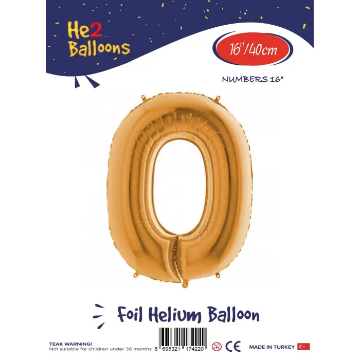 16Altın Folyo Balon ( 0 )