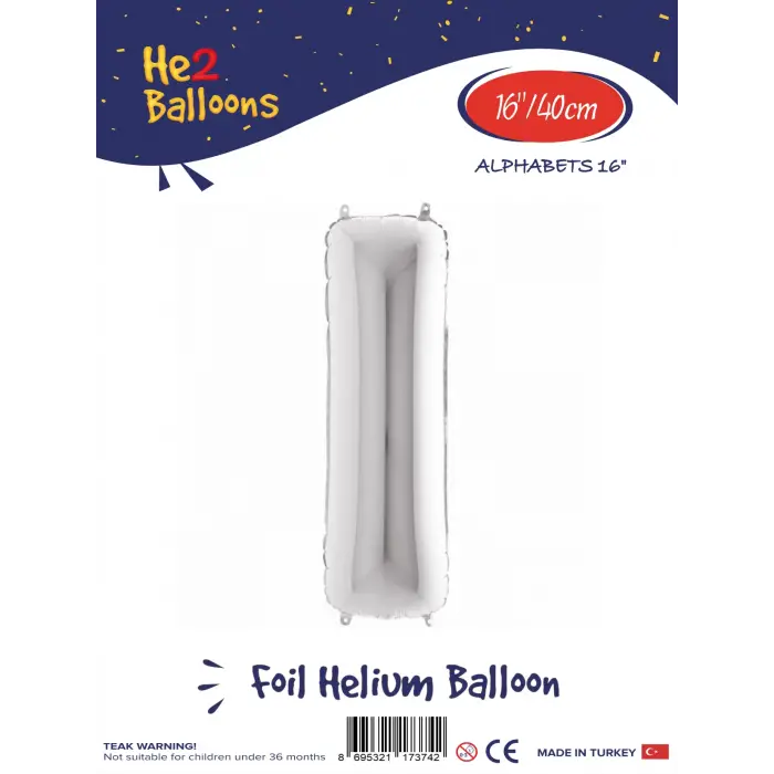 16Gümüş Folyo Balon ( I )