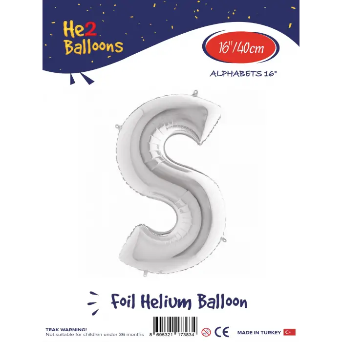 16Gümüş Folyo Balon ( S )