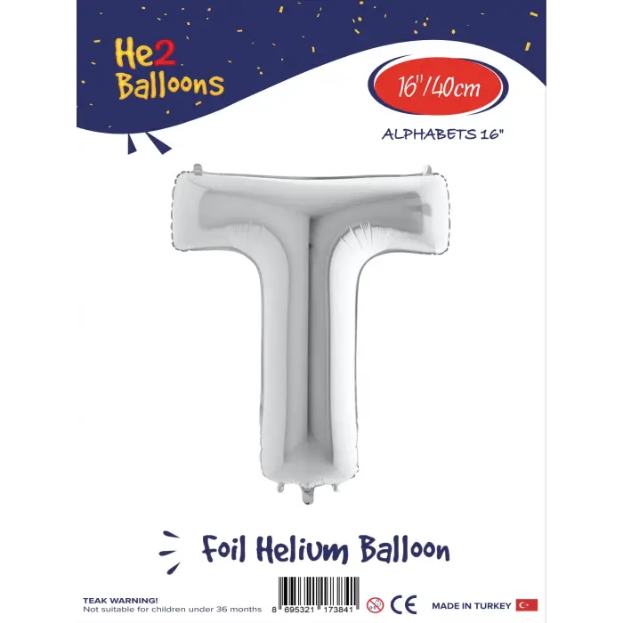 16Gümüş Folyo Balon ( T )