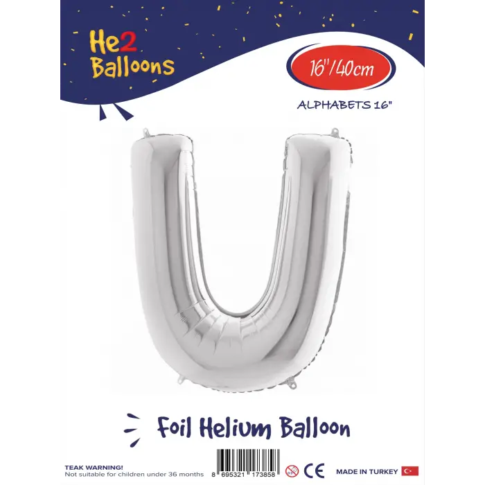 16Gümüş Folyo Balon ( U )