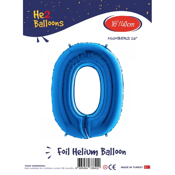 16Mavi Folyo Balon ( 0 )