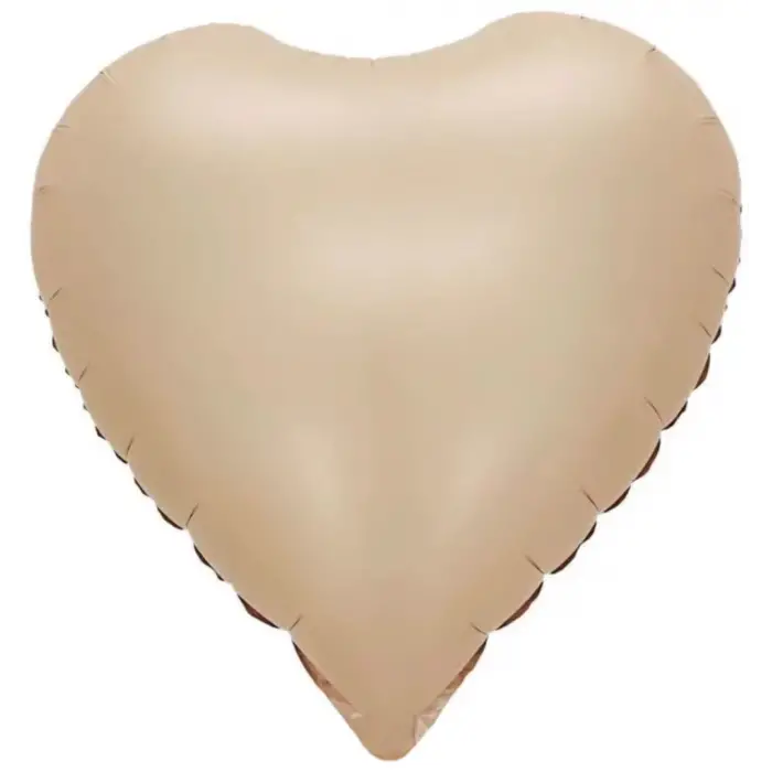 18Karamel Kalp Folyo Balon 50 Li Paket