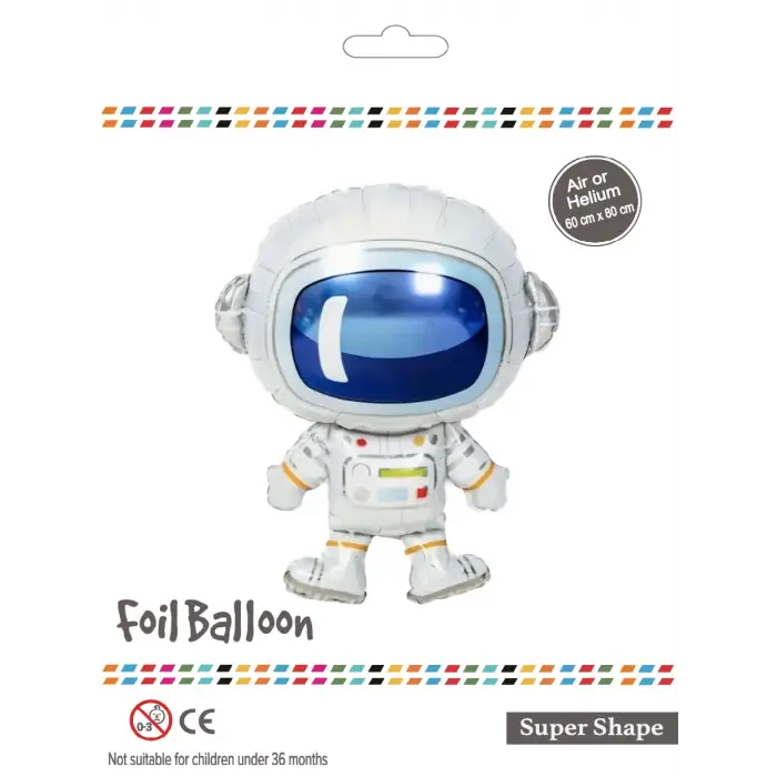 Astronot Folyo Balon