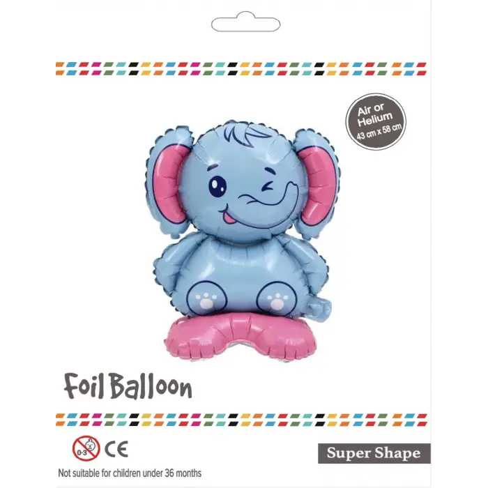 Ayaklı Fil Folyo Balon