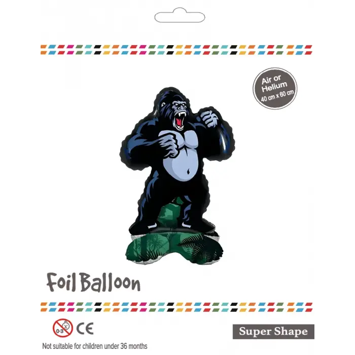Ayaklı Goril Folyo Balon