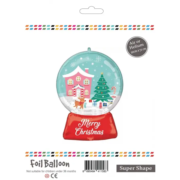Folyo Balon 72cm Kar Küresi