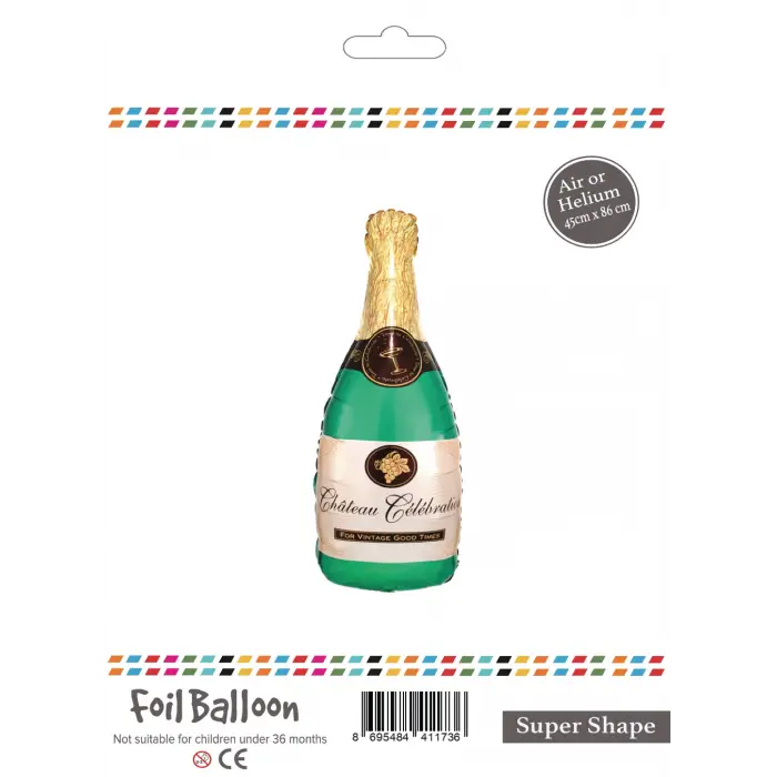 Folyo Balon 86cm Yeşil Şampanya
