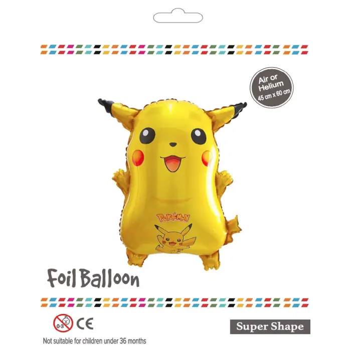 Pikachu Folyo Balon