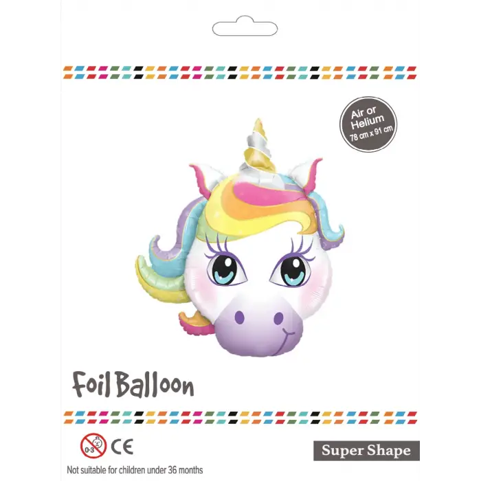 Unicorn Folyo Balon