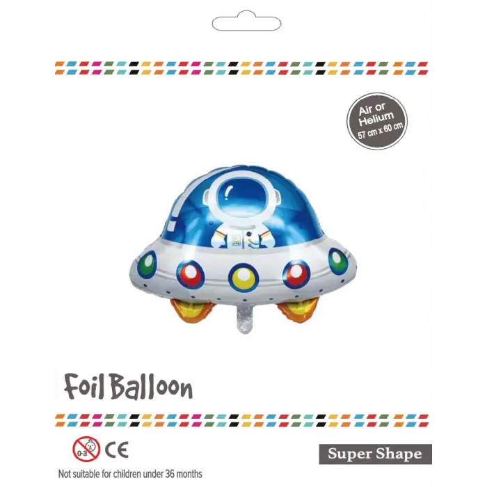 Uçan Daire Folyo Balon