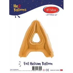 16Altın Folyo Balon ( A )