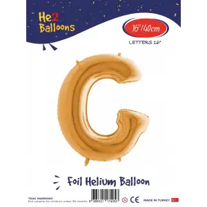 16Altın Folyo Balon ( G )