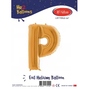 16Altın Folyo Balon ( P )