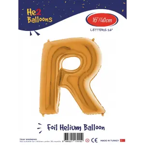 16Altın Folyo Balon ( R )