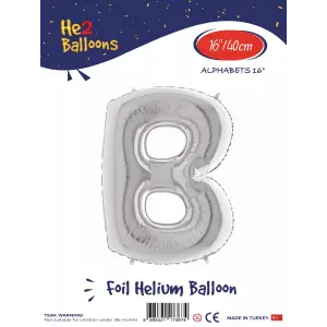 16Gümüş Folyo Balon ( B )