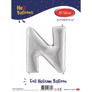 16Gümüş Folyo Balon ( N )