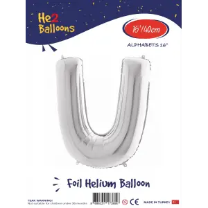 16Gümüş Folyo Balon ( U )