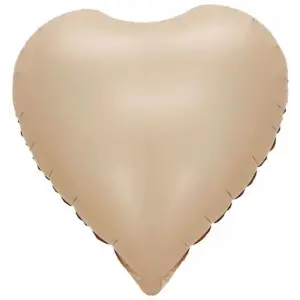 18Karamel Kalp Folyo Balon 50 Li Paket