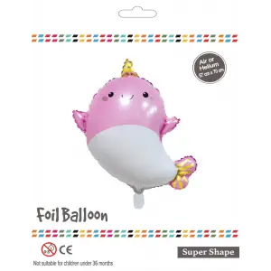 Açık Pembe Baby Shark Folyo Balon
