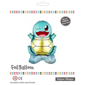 Ayaklı Squirtle Folyo Balon