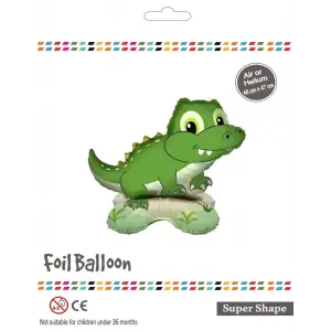 Ayaklı Timsah Folyo Balon