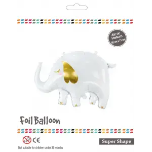 Beyaz Fil Folyo Balon