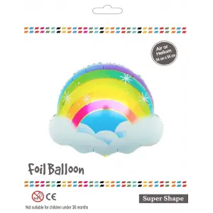 Bulut Gökkuşağı Folyo Balon