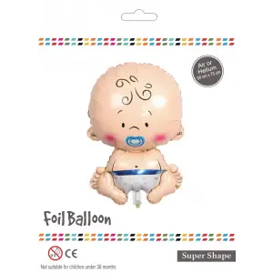 Erkek Bebek Folyo Balon