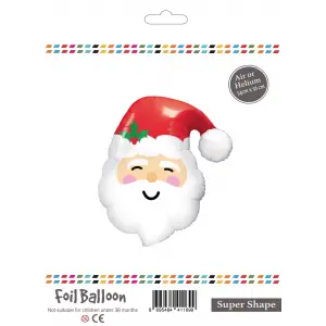 Folyo Balon 56cm Noel Baba Kafa