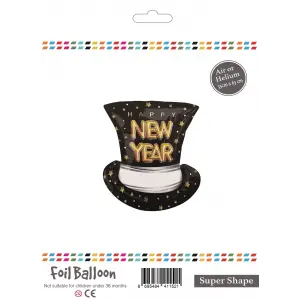 Folyo Balon 63cm Happy New Year Şapka