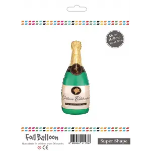 Folyo Balon 86cm Yeşil Şampanya