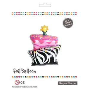 İki Kat Pasta Folyo Balon