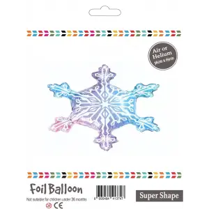 Kar Tanesi Folyo Balon 56x65 CM