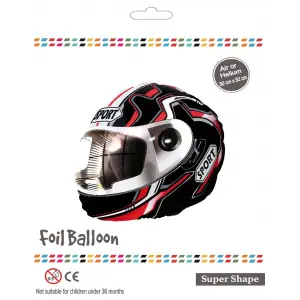 Motorcu Kaskı Folyo Balon