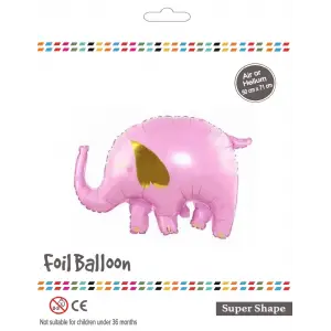 Pembe Fil Folyo Balon