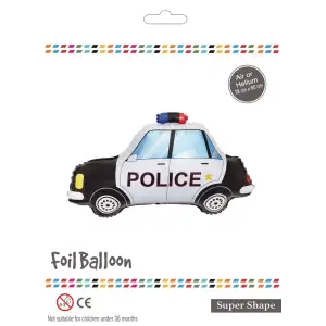Polis Arabası Folyo Balon