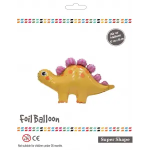 Sarı Dinazor Folyo Balon