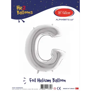 16Gümüş Folyo Balon ( G )