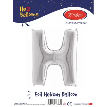 16Gümüş Folyo Balon ( H )