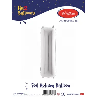 16Gümüş Folyo Balon ( I )