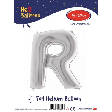 16Gümüş Folyo Balon ( R )