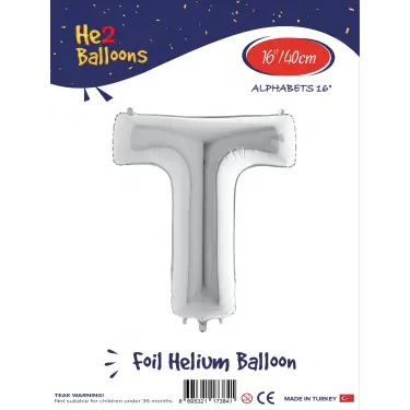 16Gümüş Folyo Balon ( T )