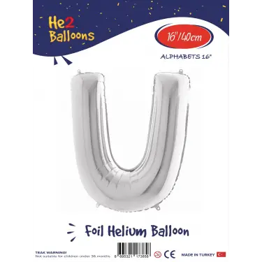 16Gümüş Folyo Balon ( U )